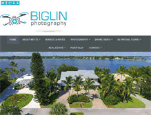 Tablet Screenshot of biglinphotography.com